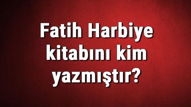 Fatih Harbiye kitabını kim yazmıştır Fatih Harbiye kitabı özeti, konusu ve karakterleri