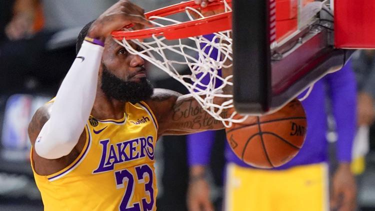 NBAde Gecenin Sonuçları | Lakers, Heati 102-96 devirdi Seride 3-1 öne geçti...