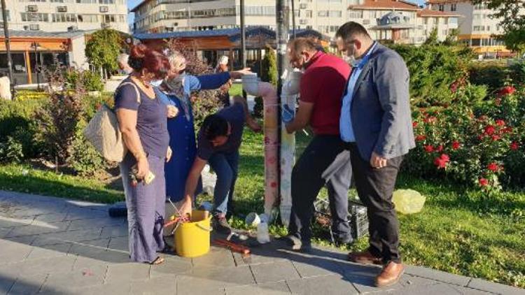 Sivas Belediyesi, sokak hayvanlarının besin odaklarını yeniledi