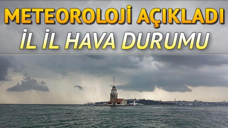 Hava bugün nasıl olacak 8 Ekim Perşembe Meteoroloji İstanbul, Ankara, İzmir il il hava durumu tahminleri