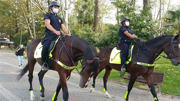 Bursa’da atlı polisler göreve başladı