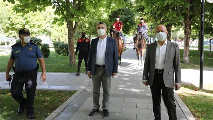 Başkan Çolakbayrakdar’dan maske denetimi