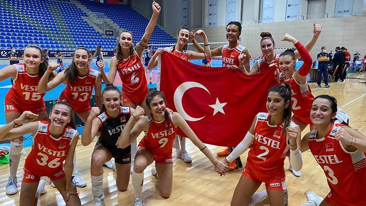 U17 Voleybol Kız Milli Takımımız, Avrupa Şampiyonası’nda finalde