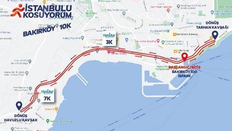 İstanbulu Koşuyorum Bakırköy etabında 400 İstanbullu yarışacak