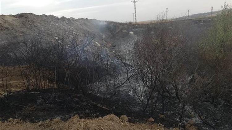Malkara’da çıkan anız yangınında 2 bin dönüm arazi zarar gördü
