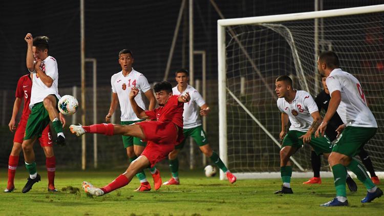 19 Yaş Altı Milli Futbol Takımı, hazırlık maçında Bulgaristana 2-1 yenildi