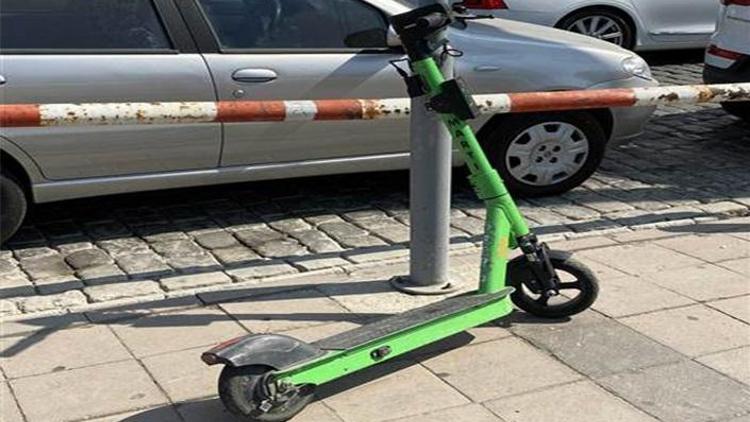 ’Martı’ scooter kullanıcıları kendi hijyen önlemlerini alıyor