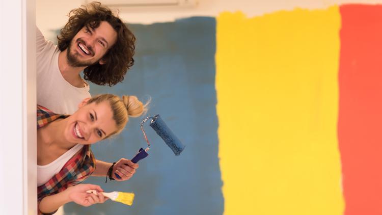 Evinizi kendiniz boyayın… Evde badana boya yapmanın püf noktaları