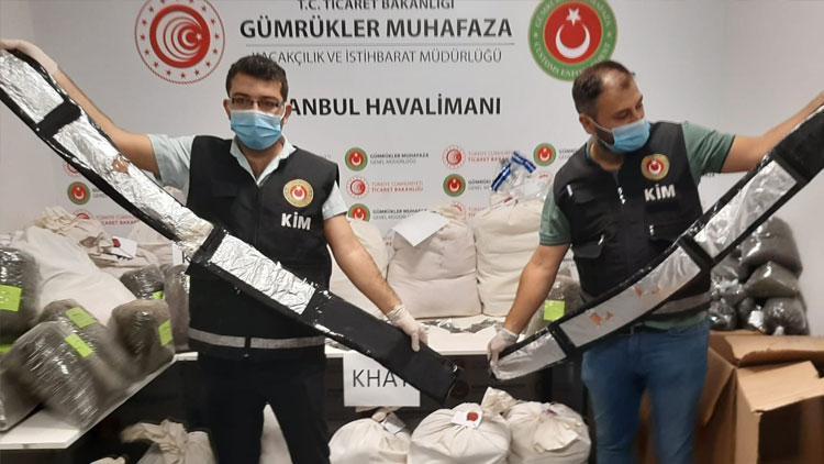 İstanbul Havalimanında operasyon, 420 kilogram uyuşturucu yakalandı