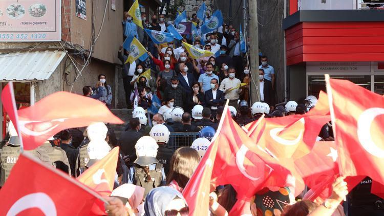 HDPli milletvekilleri, Şırnaklı kadınların teröre tepki eylemini engellemek istedi