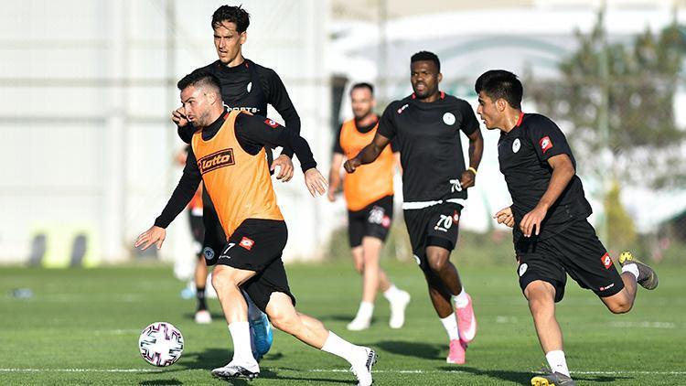 Konyasporda Yeni Malatyaspor maçı hazırlıkları