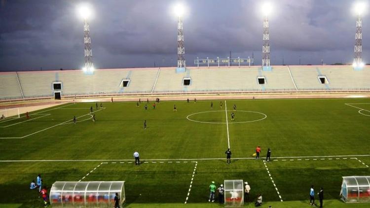 Tarihi Mogadişu Stadı yenilendi Uluslararası maçlara ev sahipliği yapabilecek...