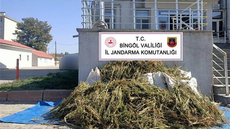 Bingöl’de 40 kilo esrar ele geçirildi