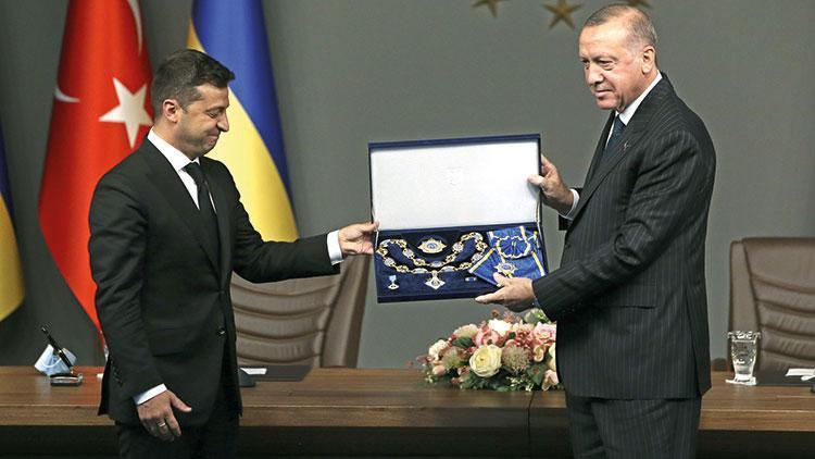 Erdoğana Ukrayna’dan devlet nişanı