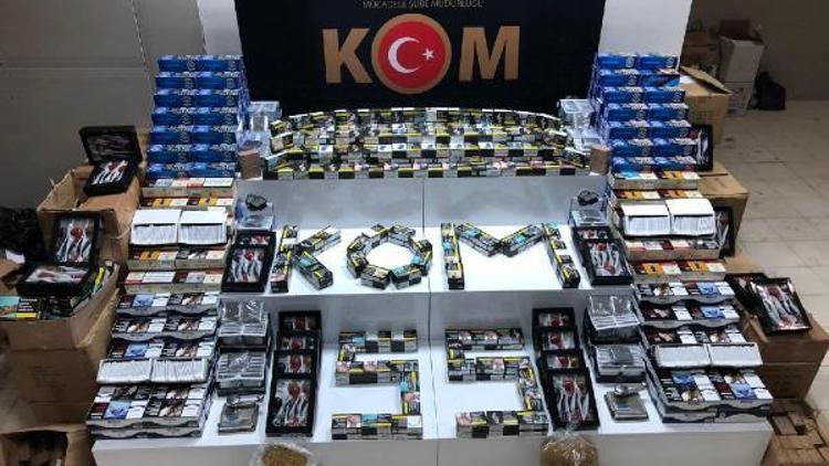 Samsun polisinden kaçak tütün operasyonu: 2 gözaltı