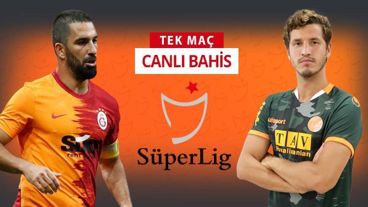 Galatasaray kötü gidişi durdurmak istiyor Alanyaspor karşısında galibiyetlerine iddaada...