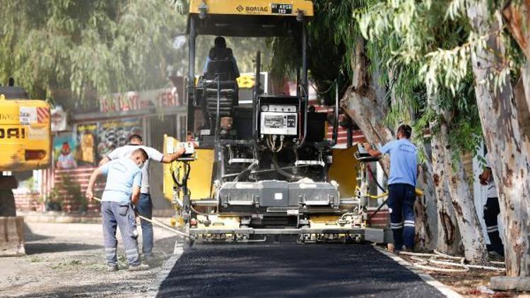 Adana Büyükşehir Belediyesi’nden asfaltlama çalışmaları