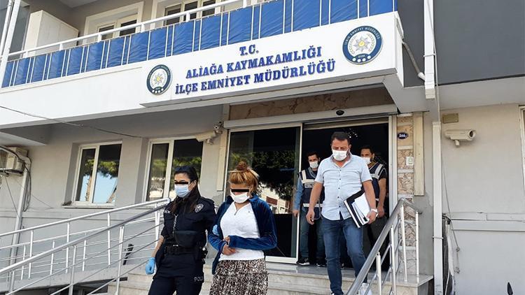 İzmirde inşaat malzemesi çalan hırsızlar yakalandı