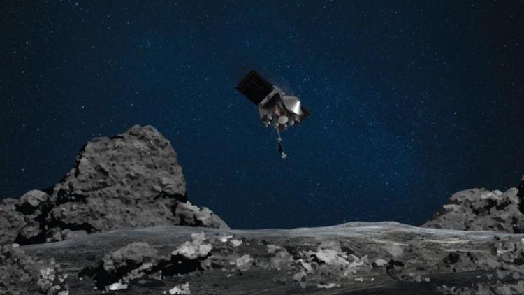 NASAnın uzay aracı asteroide başarılı bir şekilde temas etti