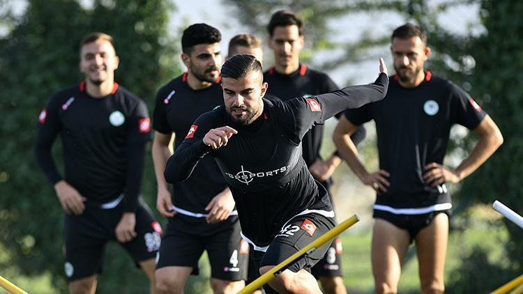 Konyasporda Gaziantep FK maçı hazırlıkları