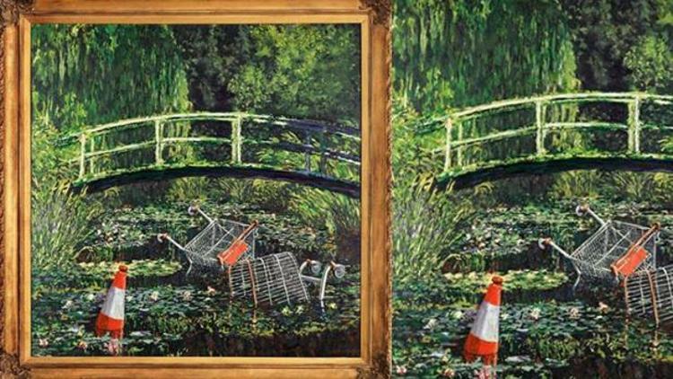 İngiliz sanatçı Banksynin eseri 9,8 milyon dolara alıcı buldu