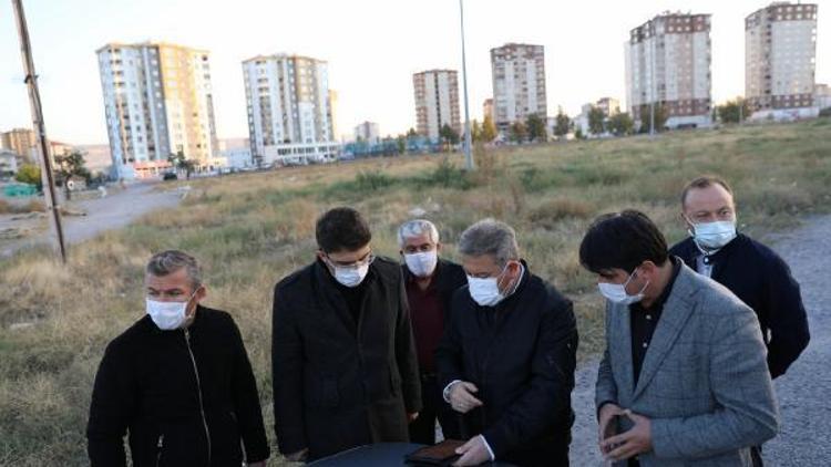 Başkan Palancıoğlu, Anbar mahallesinde inceleme yaptı