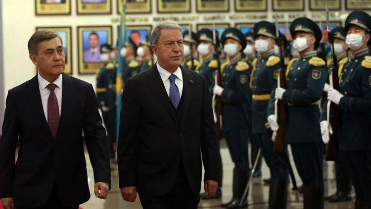 Milli Savunma Bakanı Akar Kazakistanda…