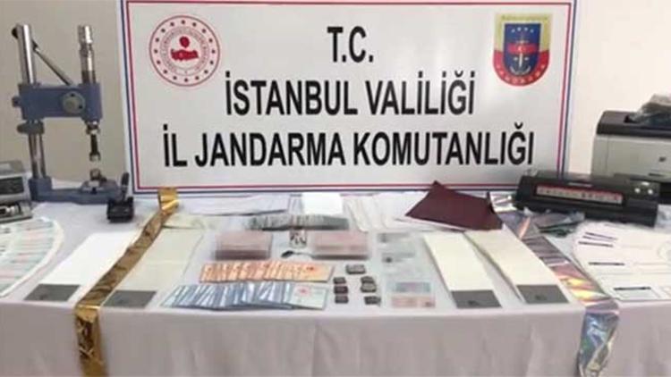 Jandarmadan sahtecilik operasyonu