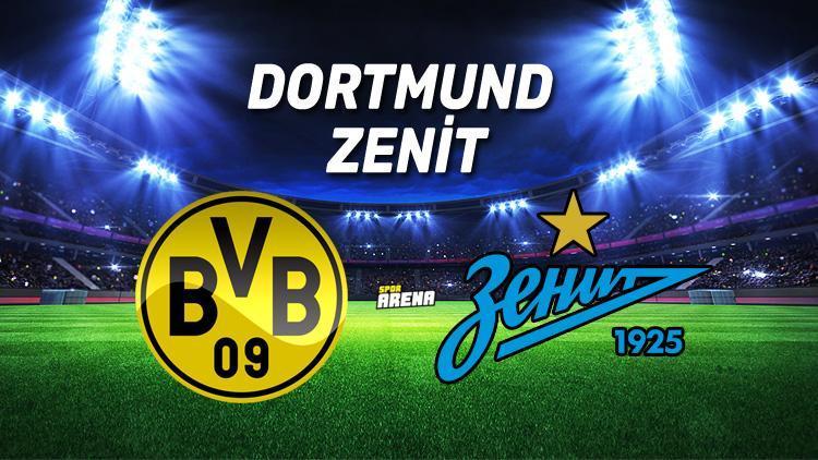 Borussia Dortmund Zenit maçı bu akşam saat kaçta, hangi kanalda