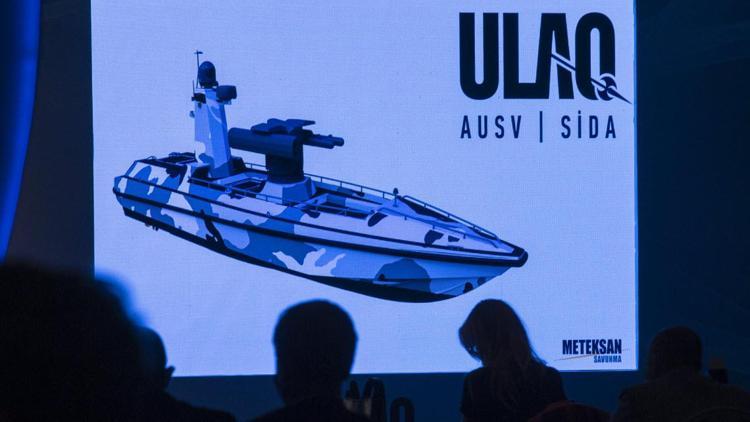 ULAQ: Türkiyenin ilk silahlı insansız deniz aracını sahneye çıktı