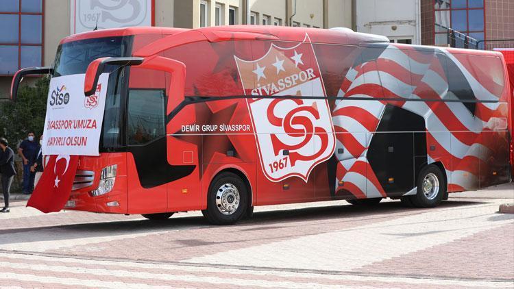 Sivasspor yeni takım otobüsüne kavuştu