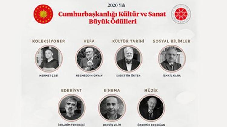 Son dakika haberleri: 2020 Yılı Cumhurbaşkanlığı Kültür ve Sanat Büyük ödülleri sahiplerini buldu