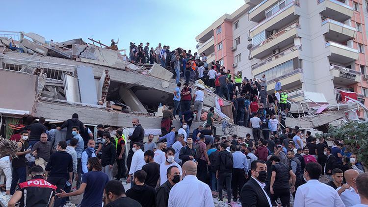 Son dakika... İzmir Valisinden açıklama: 70e yakın kişi canlı olarak kurtarıldı