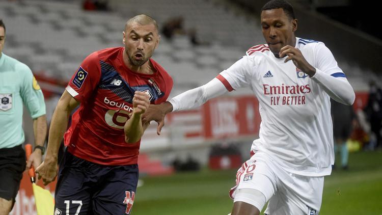 Lille 1-1 Lyon (Maç sonucu ve özeti ve golleri)