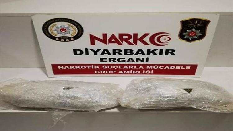 Erganide uyuşturucu operasyonu: 2 gözaltı
