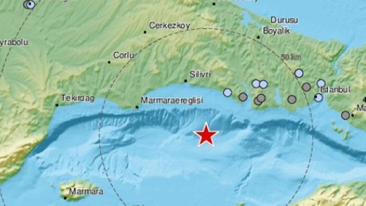 Son dakika... Marmara Denizinde 3.1lik deprem