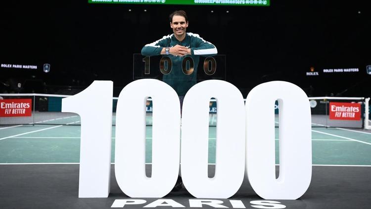 Rafael Nadal 1000ler kulübünde