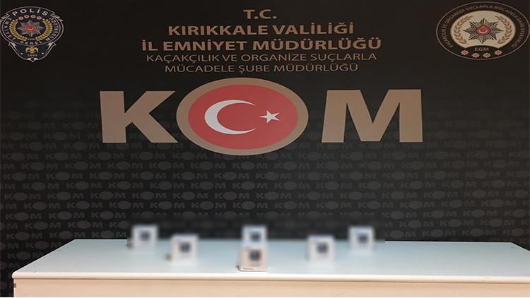 Kırıkkalede 6 kaçak telefon ele geçirildi