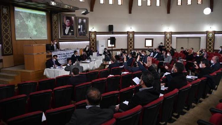 İnegöl Belediyesinin Meclis Toplantısı yapıldı