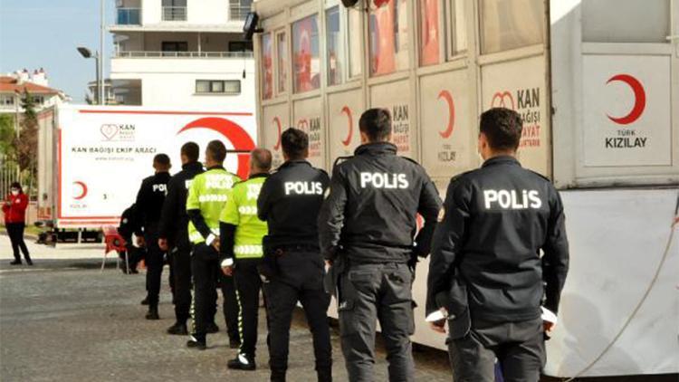Edirne polisinden ‘kan bağışı’ duyarlılığı