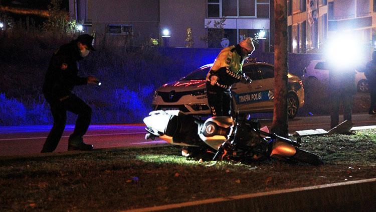 Samsunda motosiklet kazası: 1 ölü, 1 yaralı