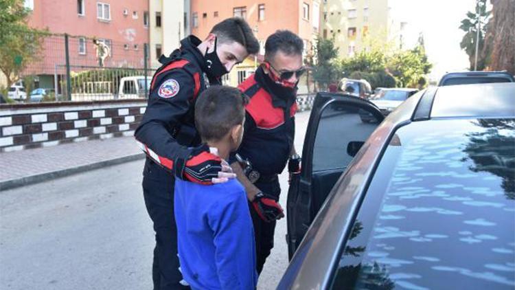 12 yaşındaki çocuk, motosikleti düz kontak yaparak çaldı