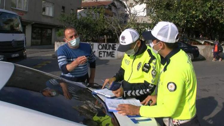 Maltepede fazla yolcu taşıyan minibüs şoförüne ceza