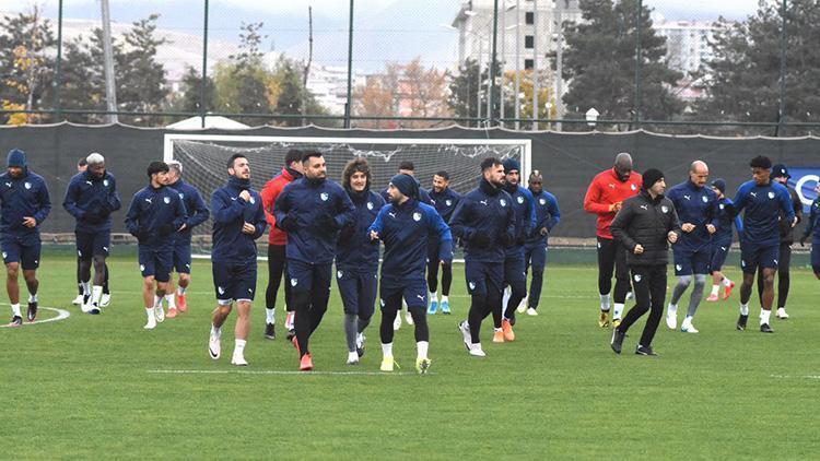 Erzurumspor, Göztepe maçının hazırlıklarını tamamladı