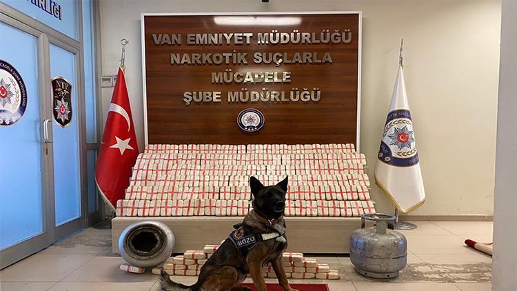 Mutfak tüplerine zulalanmış 105 kilo eroin ele geçirildi