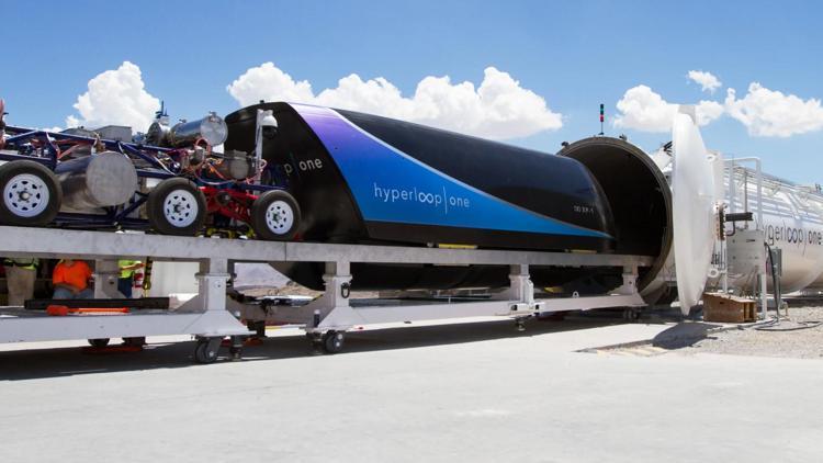 Virgin Hyperloop kapsülle yüksek hızlı sürüşü test etti