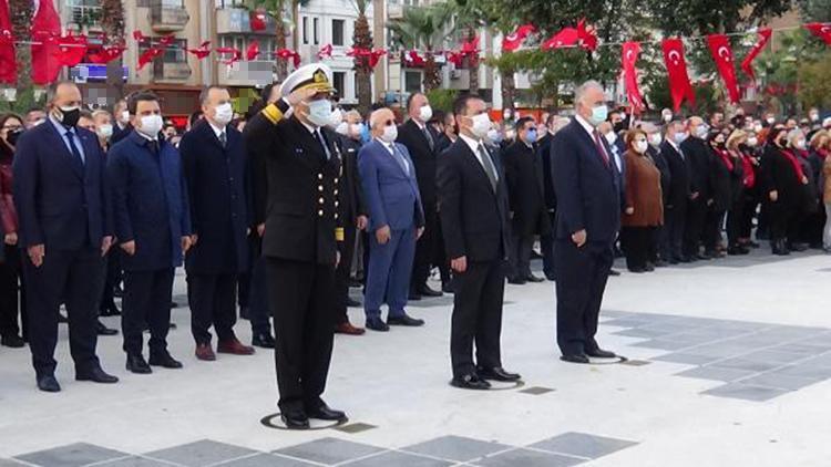 Çanakkalede, Ulu Önder Atatürk saygıyla anıldı