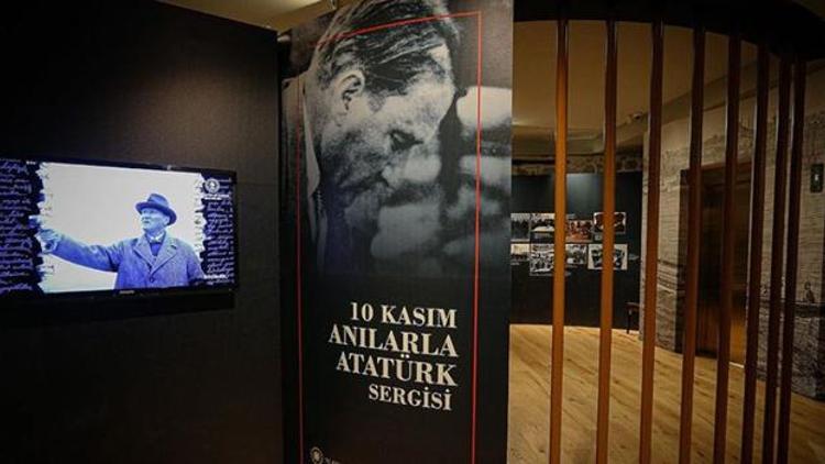 10 Kasım Anılarla Atatürk Sergisi açıldı