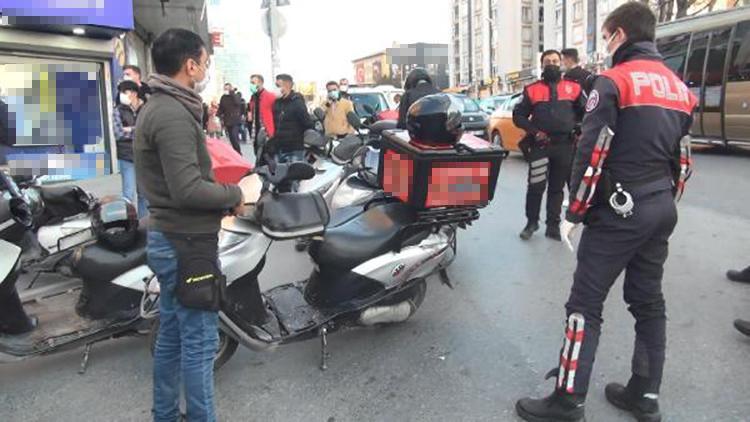 Esenyurtta motosikletlilere yönelik denetim yapıldı