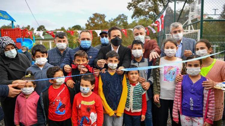 Tuzlada fidanlar toprak ile buluştu